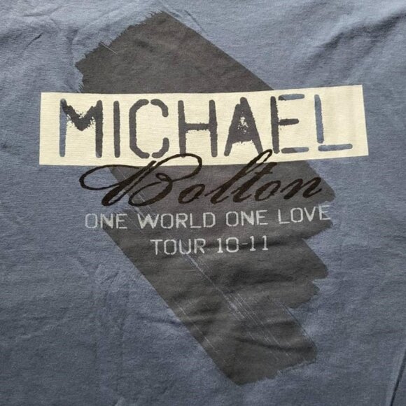 Michael Bolton 10-11 Tour t-shirt - Picture 4 of 9
